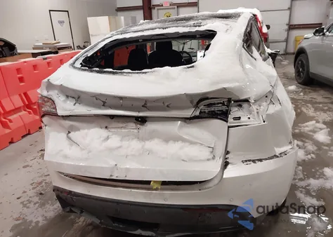 2021 Tesla Model Y Long Range Dual Motor All-Wheel Drive from USA, damaged, VIN 5YJYGDEE6MF185947